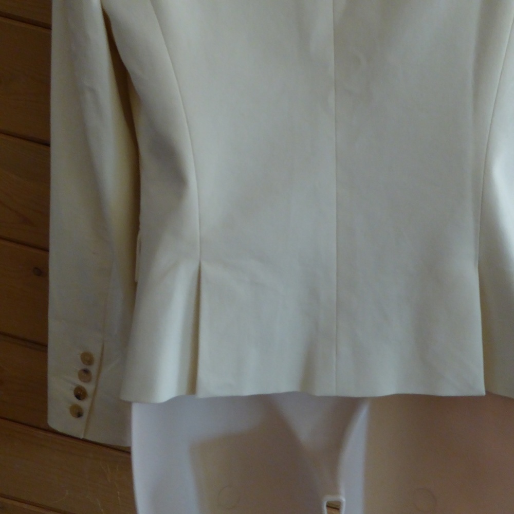 Theory Cream Blazer Jacket Pockets Basic Formal 6 - image 7